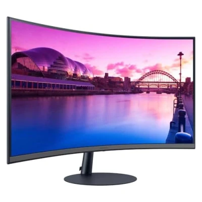 Bild av Samsung Curved S39C Essential Monitor S32C390EAU, 32 tum, VA panel, Full HD upplösning, Eco Saving Plus, integrerade stereohögtalare, 4 ms svarstid, uppdateringsfrekvens 75 Hz, svart