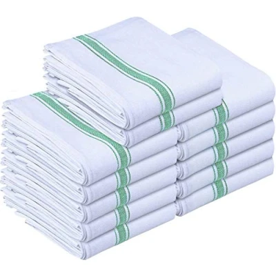 Bild av Utopia Towels 12 pack diskhanddukar 100% bomull (38 x 64 cm) Kökshanddukar, barhanddukar och kökshanddukar