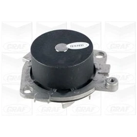 Bild av GRAF PA631 Pompe à eau avec bague d&#039;étanchéité mécanique Tôle d&#039;acier 68 pour transmission par courroie de distribution ALFA ROMEO: GT, 156 Berline