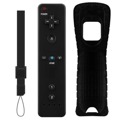 Bild av OSTENT Motion Sensor Bluetooth Wireless Remote Controller Compatible for Nintendo Wii Console Game Color Black