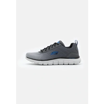 Bild av Skechers Sport Track Sneakers charcoal/black, Storlek: 39, Charcoal/black Polyester