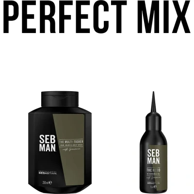 Bild av Sebastian SEB MAN THE Multitasker 3IN1 WASH 250ML Duschtvål, Storlek: 250 ml, Transparent
