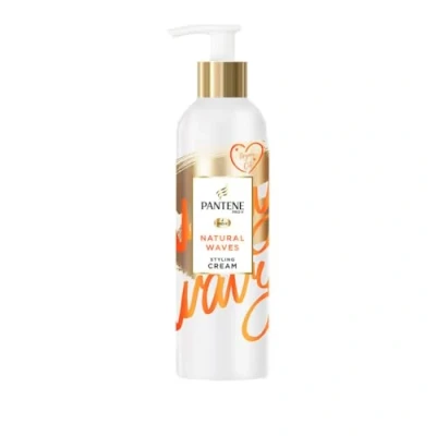 Bild av Pantene Pro V Styling Creme, Natural Waves, 235 ml, med arganolja, definierar vågigt hår, hårvård