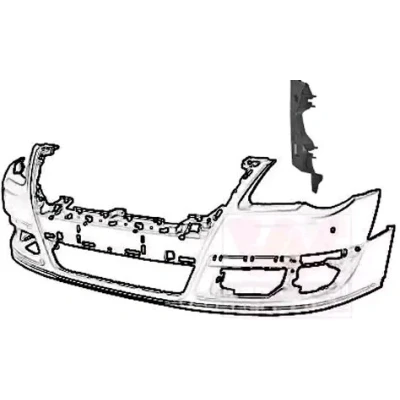 Bild av VAN WEZEL 5839561 Support, pare chocs avant gauche VOLKSWAGEN: Passat B6 Berline, Variant