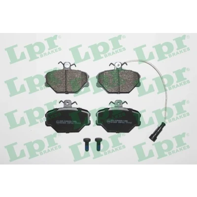 Bild av LPR 05P102 Jeu de plaquettes frein avec vis/boulons FIAT: Panda I 3/5 portes, Uno Tempra Berline, LANCIA: Dedra Y10