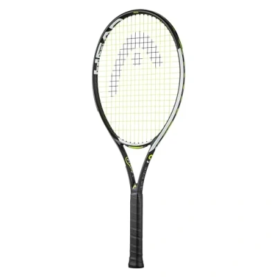 Bild av HEAD Unisex ungdomlig hastighet 26 tennisracket, svart/vit, 911 år