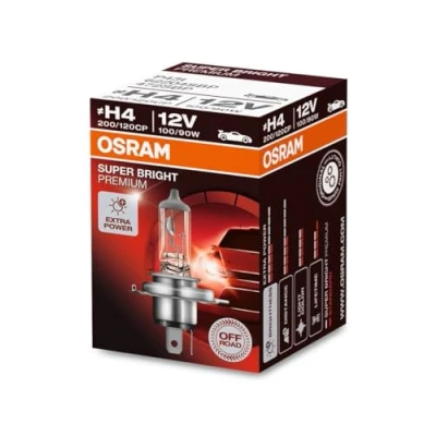 Bild av Osram 62204SBP Offroad Super Bright Premium H4 Lampada per Proiettori Tecnologia Resistente Alle Vibrazioni