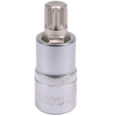 Bild av YATO YT 04344 Bit pour tournevis 12,5 (1/2&quot;) Acier chrome vanadium