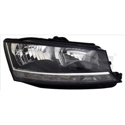 Bild av TYC 20 19170 06 2 Phares gauche H7/H7, LED avec feu de circulation diurne pour à droite moteur électrique SKODA: Fabia III 5 portes