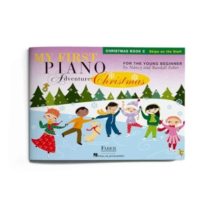 Bild av My first piano adventure christmas book c piano: Skips on the Staff