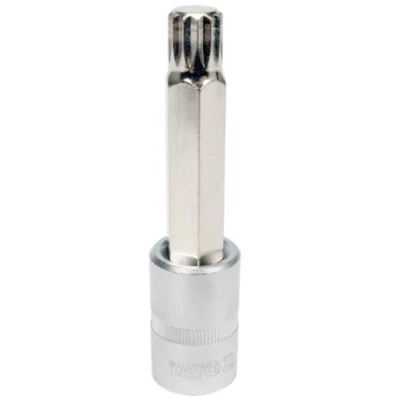 Bild av YATO YT 04355 Bit pour tournevis 12,5 (1/2&quot;) Acier chrome vanadium