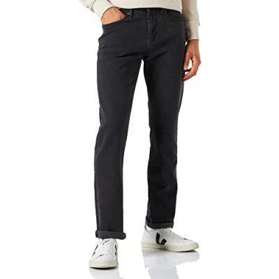 Bild av Amazon Essentials Men&#039;s Jeans atletisk passform, Tvättad svart, 28W / 32L