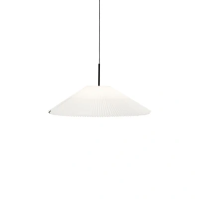 Bild av New Works LED hänglampa Nebra, Ø 70 cm, vit, anpassningsbar