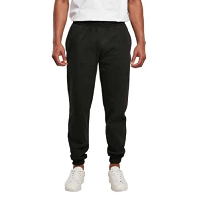 Bild av Build Your Brand herr joggingbyxor, basic sweatpants, sportbyxor för män finns i många färger, storlekar XS 7XL, svart, XXL