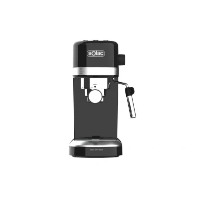 Bild av Solac Taste Slim Black, Espressomaskin, 1,4 l, Malat kaffe, 1350 W, Svart