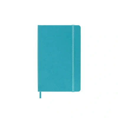 Bild av Moleskine Anteckningsbok Pocket Linjerad Mjukt Omslag Rev blå