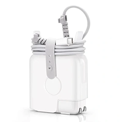 Bild av Resekabelorganiserare kompatibel med Apple Macbook laddare, skyddsfodral för USB C 87 W 96 strömadapter, Pro 15 tum 16 före 2020 och 14 kabelhanteringssladd uppdragare A2166