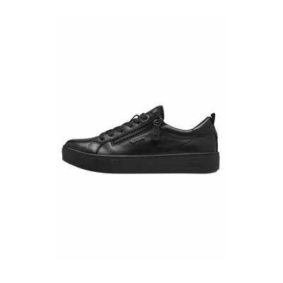 Bild av Tamaris Bequeme MIT Tflow Effect Sneakers, Storlek: 42, Black nappa Skinn/syntet