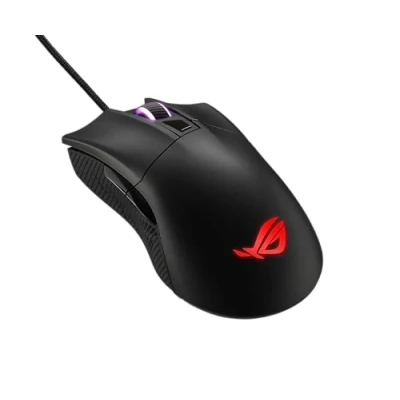 Bild av ASUS ROG Gladius II Core Lightweight, Ergonomic, Wired Optical Gaming Mouse with 6200 DPI Sensor, Exclusive Switch Socket Design and Aura Sync Lighting