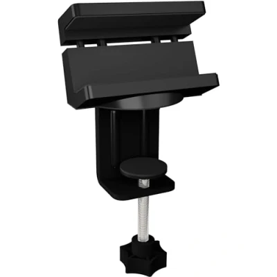 Bild av ICY BOX USB lyft och grenuttag, kabelhantering, universellt användbar med snabb fastsättning tack vare bordsklämma kabeldragning, baksida på 4060 mm, IB MSA106HH