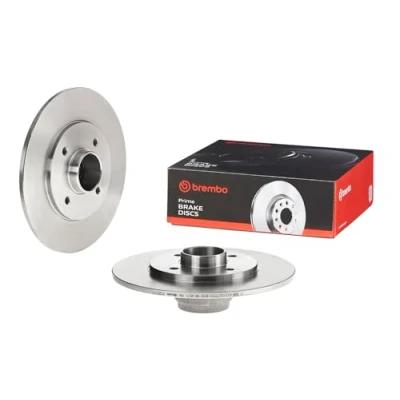 Bild av BREMBO BEARING DISC LINE 08.5833.15 Disque de frein 238 8 4 plein avec kit roulement roue RENAULT: CLIO 1, MEGANE 2, 19 II Cabriolet