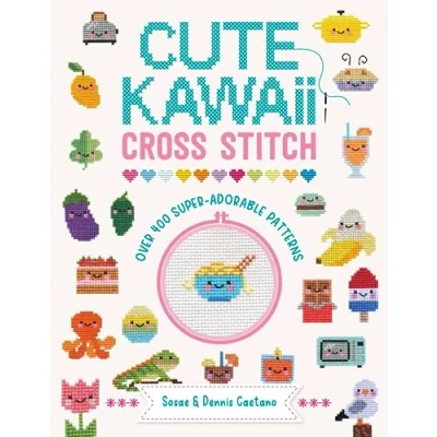 Bild av Cute Kawaii Cross Stitch: Over 400 Super Adorable Patterns