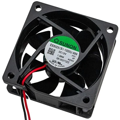 Bild av Fläkt 12 V DC 1,47W 60 x 25 mm 39,9 m3/h 4500U/min Sunon EE60251S11000U99