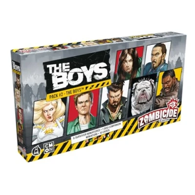 Bild av CMON, Zombicide 2. Edition — The Boys Pack 2: Boys, miniatyrförlängning, finsmakare spel, Dungeon Crawler, 16 spelare, från 14 år, 60 minuter, tyska, flerspråkig