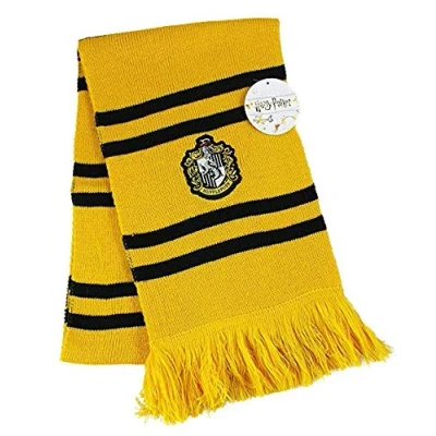 Bild av Harry Potter T25450 sjal Hufflepuff Crest, flerfärgad