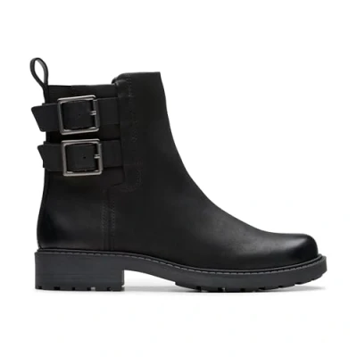 Bild av Clarks ORINOCO2 BAY Stövletter, Storlek: 35.5, Black Skinn