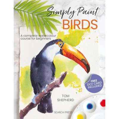 Bild av Simply Paint Birds: A Complete Watercolour Course for Beginners