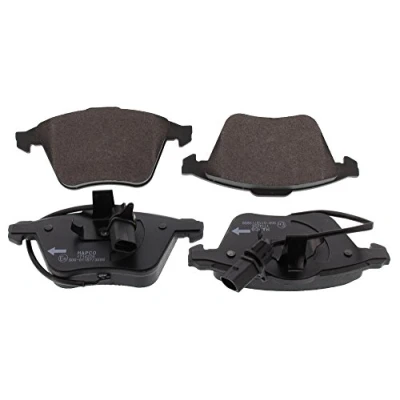 Bild av MAPCO 6792 Jeu de plaquettes frein Essieu avant contact signal d&#039;usure inclus avec tôle anti bruit AUDI: A6 C6 Avant, A4 B7 Berline