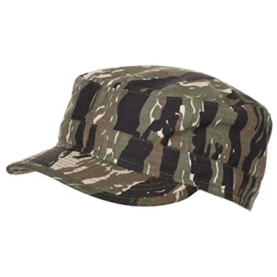 Bild av MFH BDU Ripstop fältmössa svart, Tiger Stripe, L