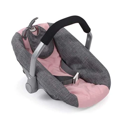 Bild av Bayer Chic 2000 708 15 dockbilstol för babydockor, dockstöd, melange rosa