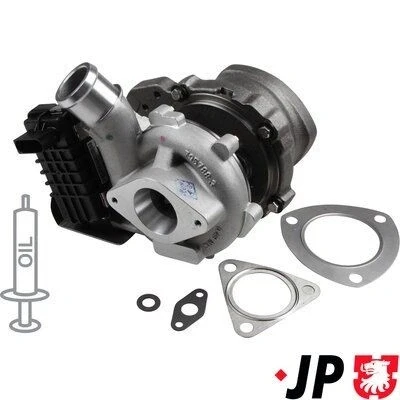 Bild av JP GROUP 1517400700 Turbocompresseur à gaz d&#039;échappement y compris Jeu de joints d’étanchéité FORD: Ranger Mk3, Transit Mk6 Van
