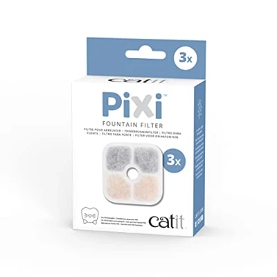 Bild av Catit 43721 Pixi ersättningsfilter, dricksfontänfilter för dricksfontän, 3 pack