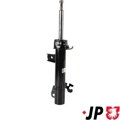 Bild av JP GROUP 6042100270 Amortisseur Essieu avant gauche Pression de gaz Système bitube Jambe suspension Goujon en haut MINI: 3/5 portes, Cabriolet