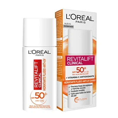 Bild av L&#039;Oréal Revitalift Clinical Vitamin C UV Fluid SPF 50+ 50 ml
