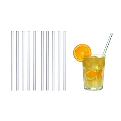 Bild av TFA Dostmann GlasWerk sugrör MEDIUM, i glas 20cm, 10 st, 14.2016.10, transparent, uthållig produkt
