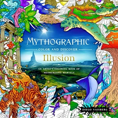 Bild av Mythographic Color and Discover: Illusion: An Artist&#039;s Coloring Book of Mesmerizing Marvels
