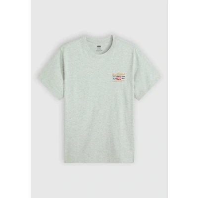 Bild av Levi&#039;s Relaxed FIT TEE Tshirt med print, Storlek: Large, Light heather grey