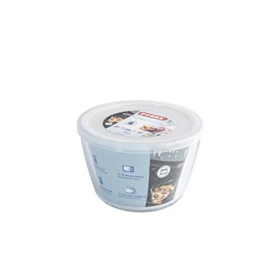 Bild av Pyrex 155P001 rund form med lock, transparent, 1,6 liter