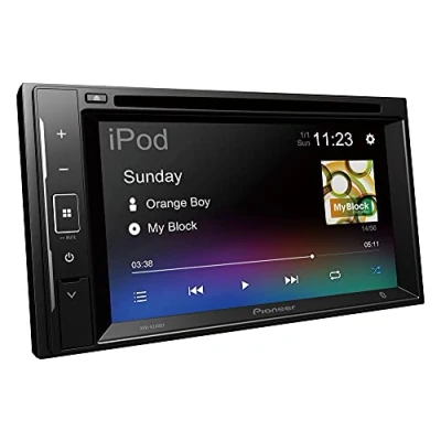 Bild av Pioneer AVH A240BT, 2 DIN multimediaspelare, kort monteringsdjup, 6,2 tums ClearType pekskärm, smarttelefonanslutning, USB, FM, Bluetooth, 13 bands grafisk equalizer