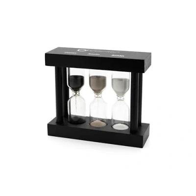 Bild av Bredemeijer Tea Timer 3fold black 2/3/5 Minutes 195005