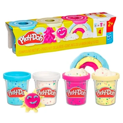 Bild av 4 pack Play Doh Confetti modellera