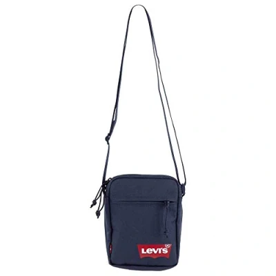 Bild av Levi&#039;s MINI Crossbody Solid Batwing Axelremsväska, Storlek: One Size, Navy blue