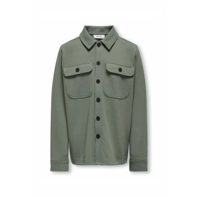 Bild av Only &amp; sons junior Osjnew Kodyl Overshirt Sweat SWT Noos, Castor Gray, 122 128
