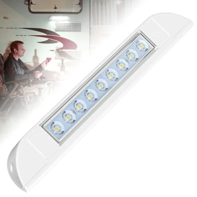 Bild av TrustWheel 12 V LED tält husvagn IP67 vattentät DC 1224 4 W 6000 K 550 lm för husbilsmarkis båtbelysning utomhu tillbehör