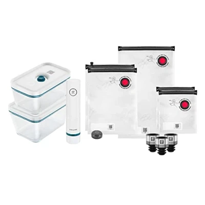 Bild av ZWILLING Fresh &amp; Save Vakuum Start Set, Borosilikatglas, M/L, 11 st, La Mer