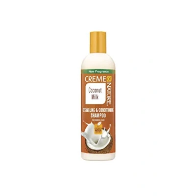 Bild av Crème Of Nature kokosnötmjölk schampo, 340 ml